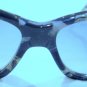VINTAGE CHARLES JORDAN PARIS SUNGLASSES MARBLE GRAY BLACK HAND MADE FRANCE