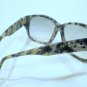 VINTAGE CHARLES JORDAN PARIS SUNGLASSES MARBLE GRAY BLACK HAND MADE FRANCE