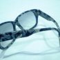 VINTAGE CHARLES JORDAN PARIS SUNGLASSES MARBLE GRAY BLACK HAND MADE FRANCE