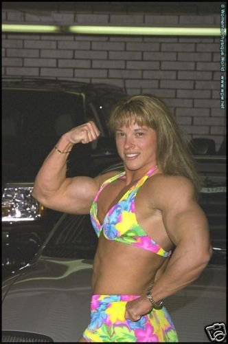 Female Bodybuilder Lisa Bavington WPW-440 DVD or VHS