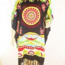 Kaftan Caftan Tunic Top Poncho Batik 5X-Abstract P102