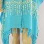 Kaftan Caftan Tunic Top Poncho Batik 5X-Hibiscus P031