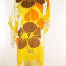 Kaftan Caftan Tunic Top Poncho Batik 5X-Hibiscus P095