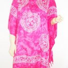 Kaftan Caftan Tunic Top Poncho Batik 5X-Abstract P088