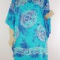 Kaftan Caftan Tunic Top Poncho Batik 5X-Abstract P089