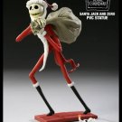 Nightmare Before Christmas Santa Jack & Zero PVC Figure