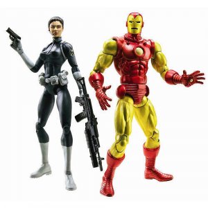 Marvel Legends Shield 2-Pk Iron Man and Maria Hill
