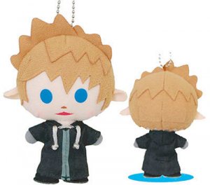 Square Enix Kingdom Hearts Mini Stuffed Roxas Keychain