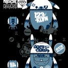 Toy2R Nedzed 123 Klan Rabbit Roscoe Diamond's Dogbot