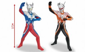 Banpresto Ultraman Zero & Darklops Zero Soft Vinyl Figure Set