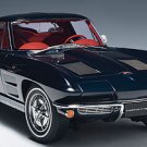 AutoArt 1/18 Chevrolet Corvette 1963 Coupe Daytona Blue Limited