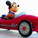 Disney Impressions Mickey Friends "Life in The Fast Lane" 6 Inch Ceramic Racer