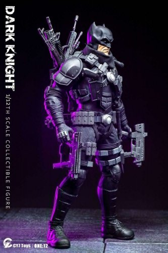 CY7 Toys Dark Knight Batman 1/12 Scale 6 inch Collectible Action Figure