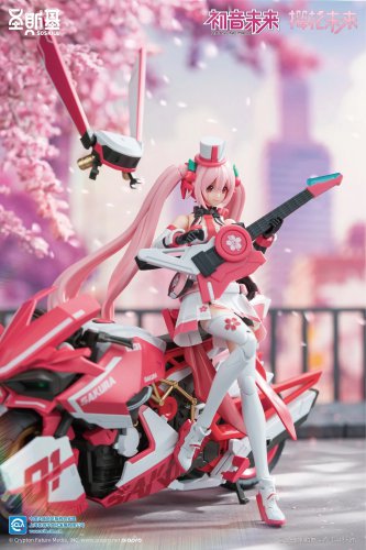 Project Sekai Colorful Stage Hatsune Miku Sakura Mirai Pink Sonic Boom Model Kit
