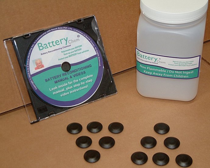Lead Acid Battery Reconditioning Kit recondition battery alum