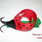 Lady Bug Bow Clip