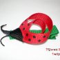 Lady Bug Bow Clip