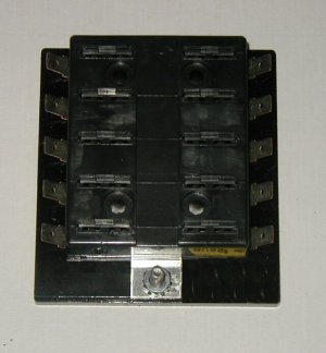 10 Fuse Panel without Grounds - uses ATO/ATC Fuses