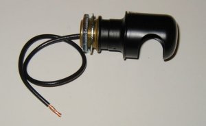 Old School Dash Light  - Stewart Warner  - Black