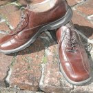 Men's Steve Madden Brown Leather Shoes Size 10.5 Casual Oxford Style