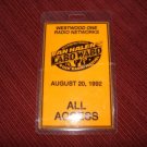 Cabo Wabo Cantina Sammy Hagar Eddie Van Halen Backstage Pass Laminated