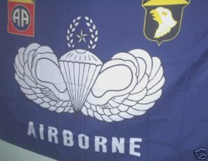 U.S. AIRBORNE FLAG...3'X5'...