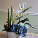Birds of Paradise with Magnolias arrangement