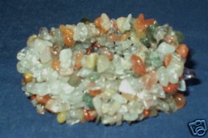 EARTHTONE GEMSTONE BRACELET...MANY GEMSTONES...