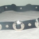 Men's Concho Leather Hatband