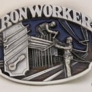 IRON WORKER BUCKLE BY SISKIYOU...PEWTER...MADE IN USA