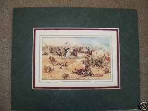 "Sheridan's Charge At Winchester" by Kunstler (Print)