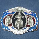 BIKER "LIVE TO RIDE"  BELT BUCKLE BY BERGAMOT