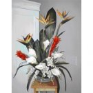 GORGEOUS TROPICAL HANDMADE FLORAL ARRANGEMENT