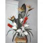 GORGEOUS TROPICAL HANDMADE FLORAL ARRANGEMENT