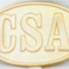 CSA GOLDTONE BELT BUCKLE