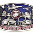 U.S. Marines Military Belt Buckle by Siskiyou