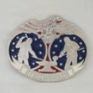 STEELWORKER OCCUPATION BELT BUCKLE MADE IN USA