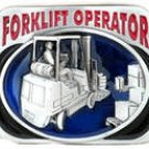 FORKLIFT OPERATOR OCCUPATION BELT BUCKLE