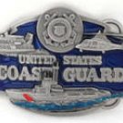 U.S. COAST GUARD MILITARY BELT BUCKLE