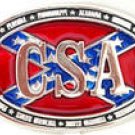 CSA CONFEDERATE STATES OF AMERICA CIVIL WAR BELT BUCKLE
