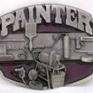SISKIYOU PAINTER MEN'S BELT BUCKLE...MADE IN USA