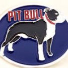 PIT BULL DOG BELT BUCKLE...MADE IN USA