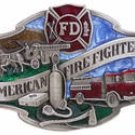 AMERICAN FIREFIGHTERS FIREMEN BUCKLE... SISKIYOU