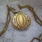 Antique Locket Art Nouveau CARTER, QVARNSTROM - REMINGTON (CQ-R Hallmark) with Antique Forstner