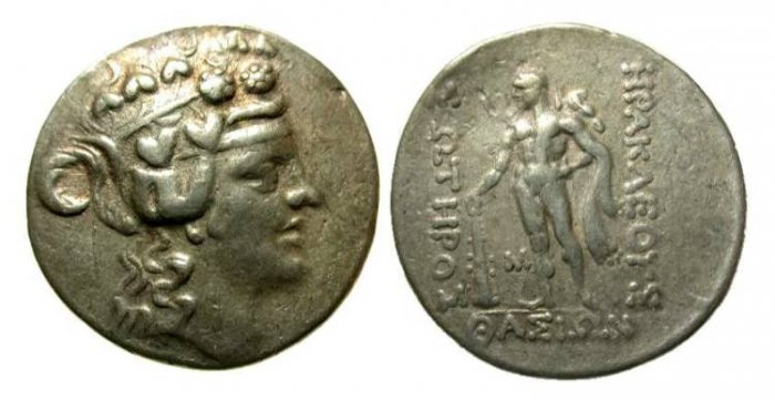 *POLY*Ex J Jencek THRACE Thasos tetradrachm C034