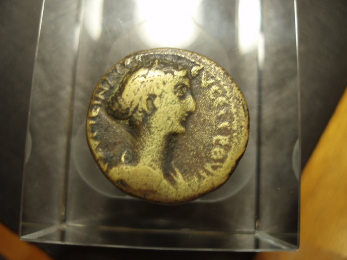 *POLY* Roman Faustina II Neapolis AE 12.6g 28m C030