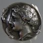 *POLY*Silver ring with ancient greek coin C044