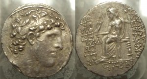 *POLY*Ex FORVM Alexander I BALAS tetradrachm C040
