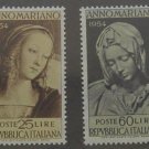 ITALY 1954 Michellangelo´s Madonna set of 2 MNH S00268
