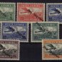 ALBANIA 1925 OLD AIRMAIL SET MLH - S00063